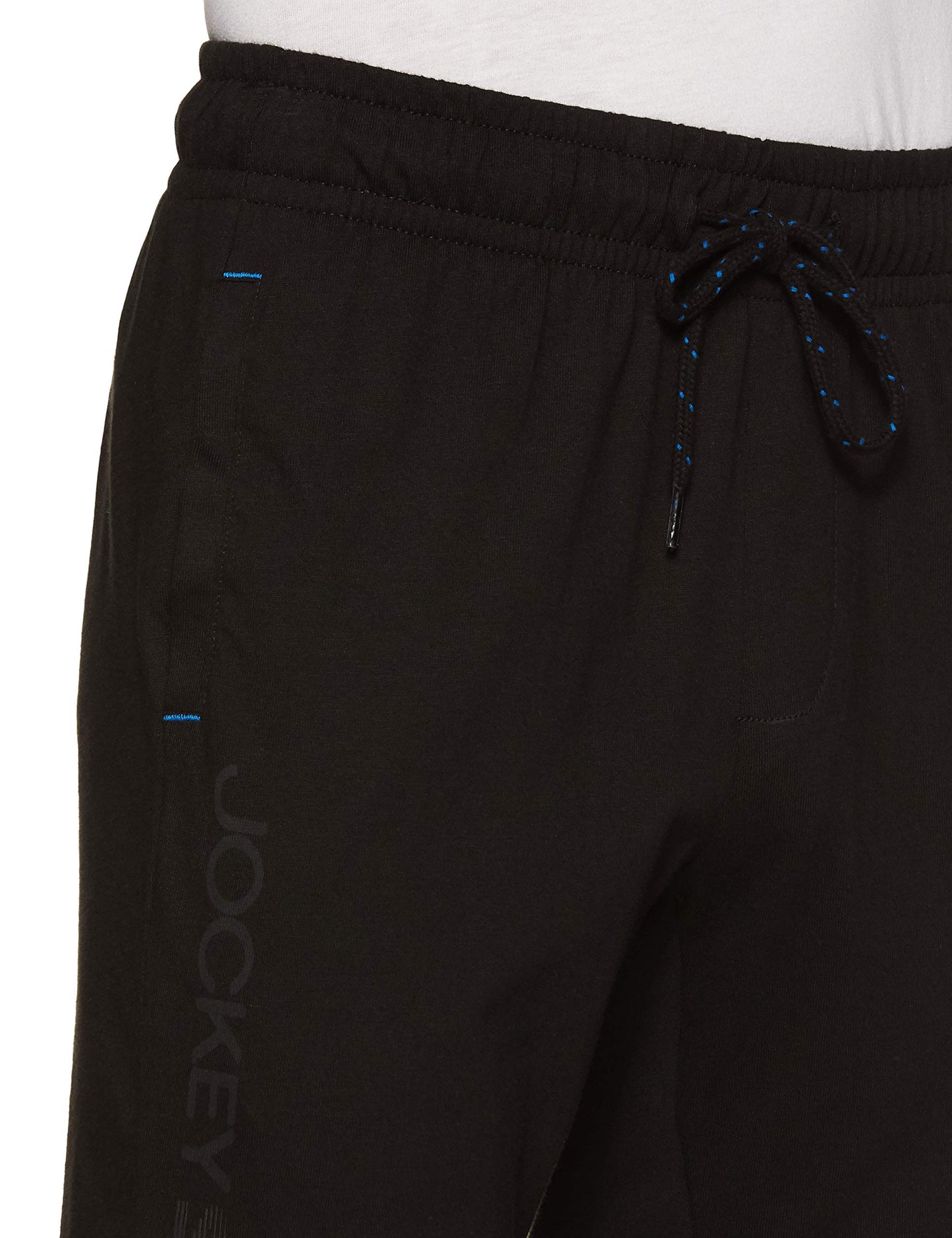 Jockey Men's Straight Fit Shorts (AM12_Black_Medium)