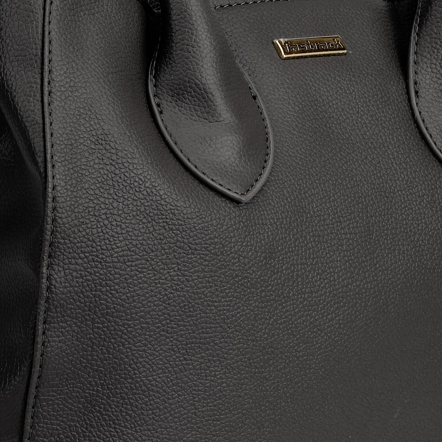 Fastrack Satchel For Women, Ladies And Girls | Stylish And Trendy Satchel Bag For Girls, Ladies And Women | Made Up Of Premium Pu Leather Material, Black