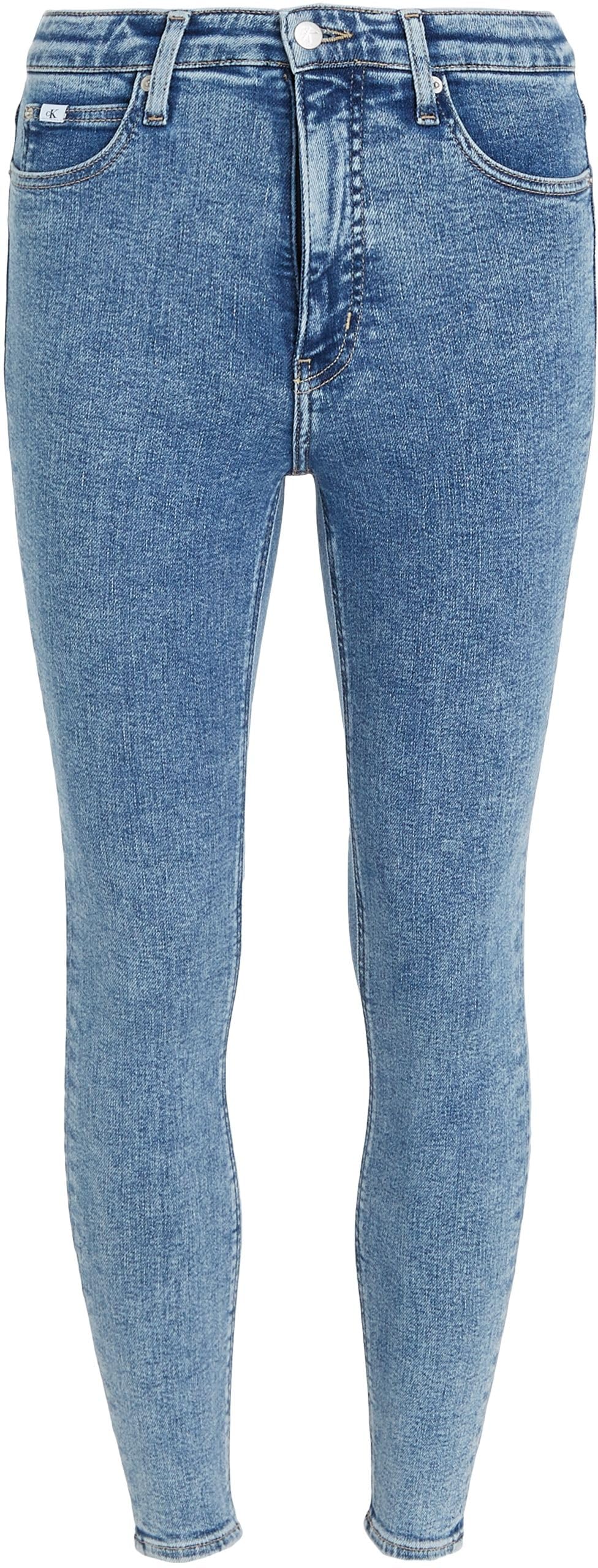 Calvin Klein Womens Blue Color Jeans (26)