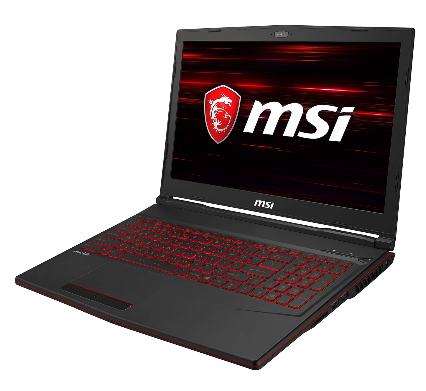 MSI Gaming GL63 9SD-1042IN Intel Core i5-9300H 9th Gen 15.6-inch Gaming Laptop(8GB/1TB HDD + 256GB NVMe SSD/Windows 10 Home/GTX 1660 Ti, 6GB Graphics/Black/2.22Kg) 9S7-16P732-1043