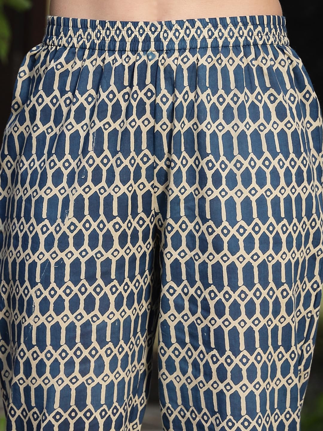 Stylum Women's Floral Printed Cotton Anarkali Kurta Pant Dupatta Set