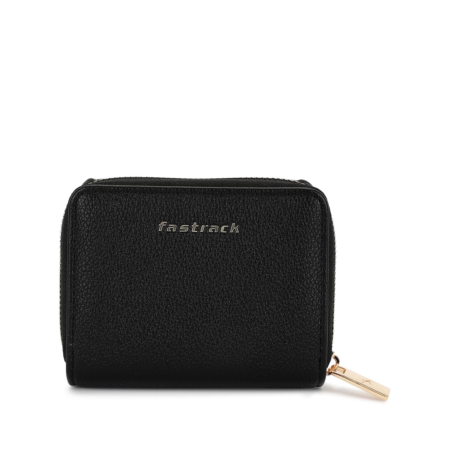 Fastrack Women's Mini Organizer Wallet | Flap Closure, Tri-Fold Design, Zip Coin Pocket, Card & Cash Slots | Compact & Organized | 6 Months Warranty