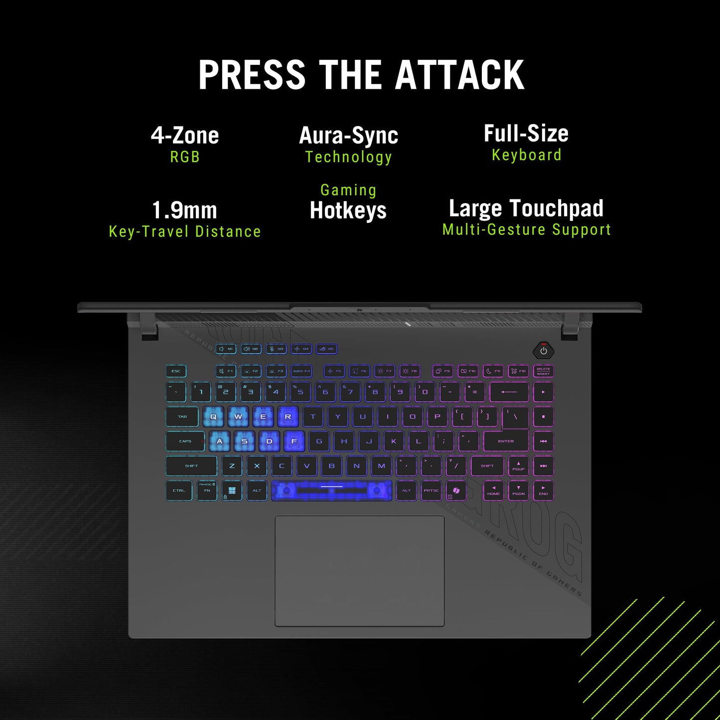 ASUS ROG Strix G16, AMD Ryzen 9 8940HX Gaming Laptop (RTX 5070 Ti/140W TGP/16GB RAM/1TB SSD/FHD+/16"/165Hz/90WHrs/Windows 11/M365 Basic (1Year)*/Office Home 2024/Eclipse Gray/2.5 Kg) G614PR-RV032WS
