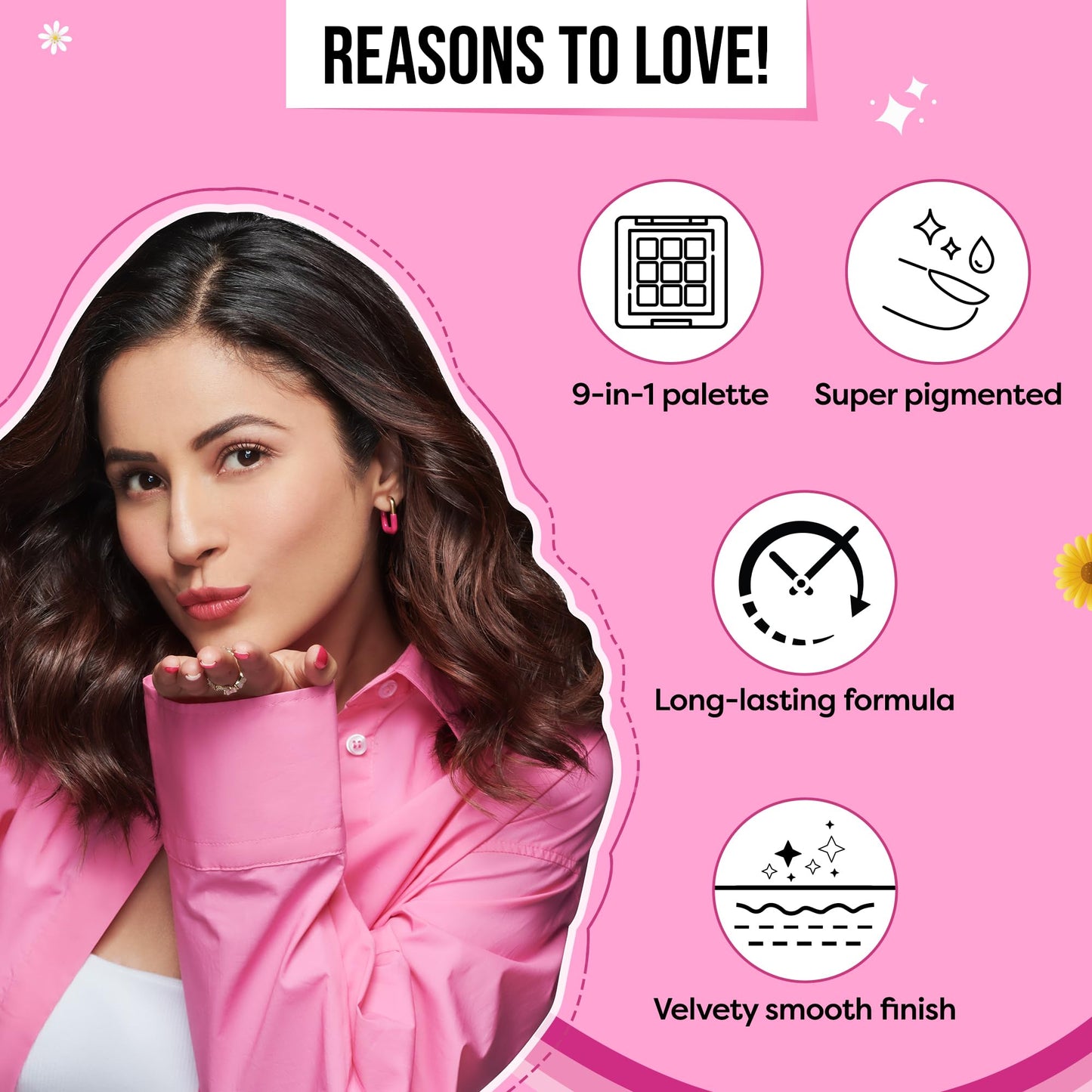 SUGAR POP Eyeshadow Palette 01 Warm Neutrals 9-in-1 palette