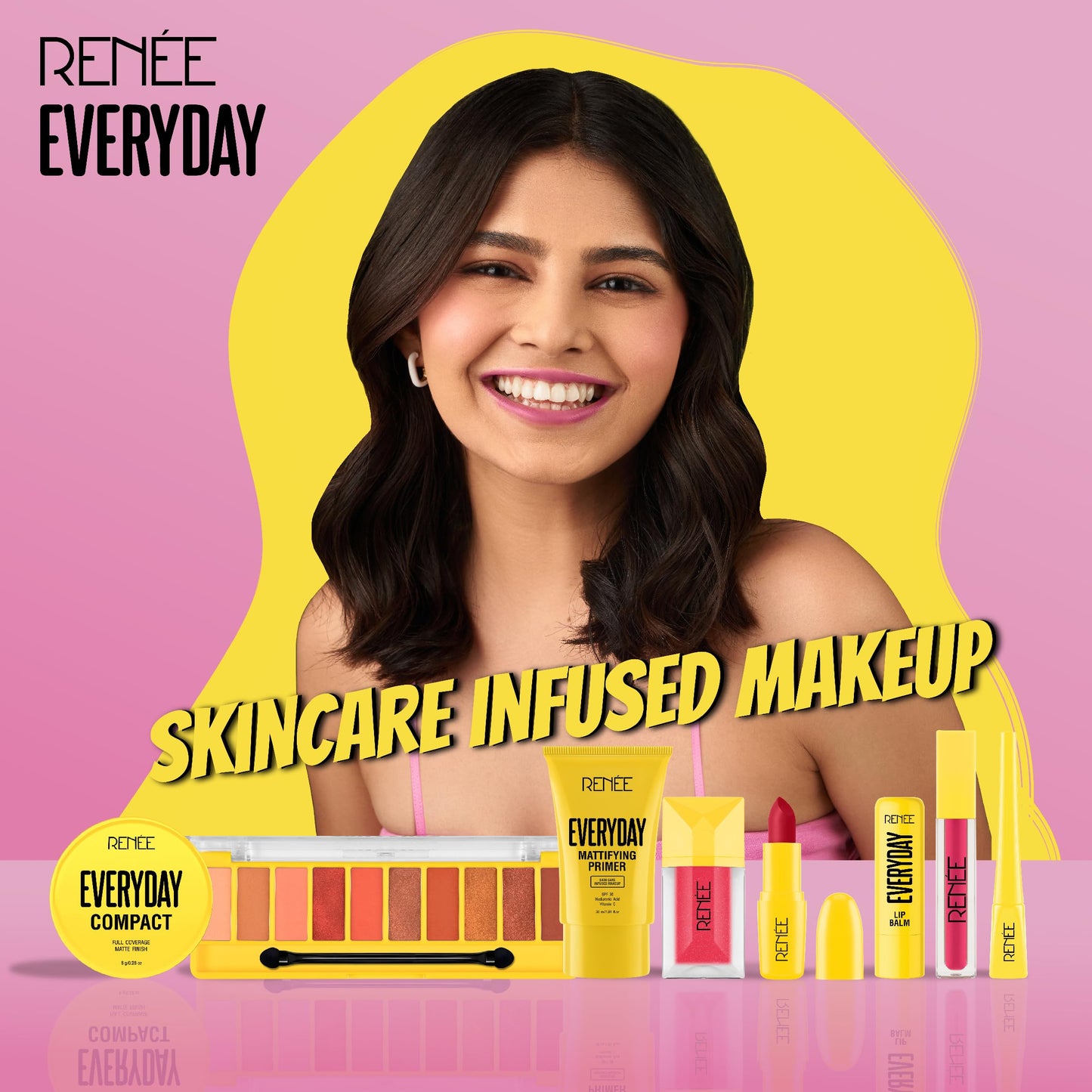 RENEE Everyday Lip Gloss - Honey Dew, Lightweight & Non-Sticky, with Subtle Tint, Hydrates, Nourishes & Protects with Spf 30, Enriched with Vitamin C, Cruelty-Free Skincare Infused Makeup, 3.5 Ml