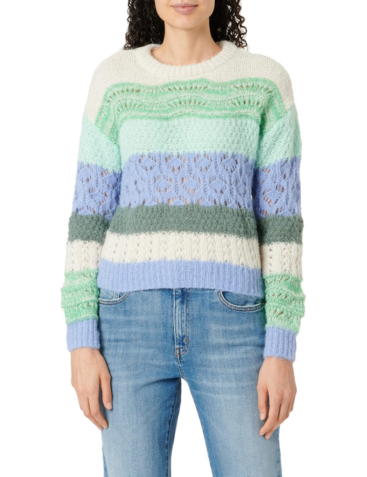 VERO MODA Regular Fit Sweater(104453601_Birch_L)