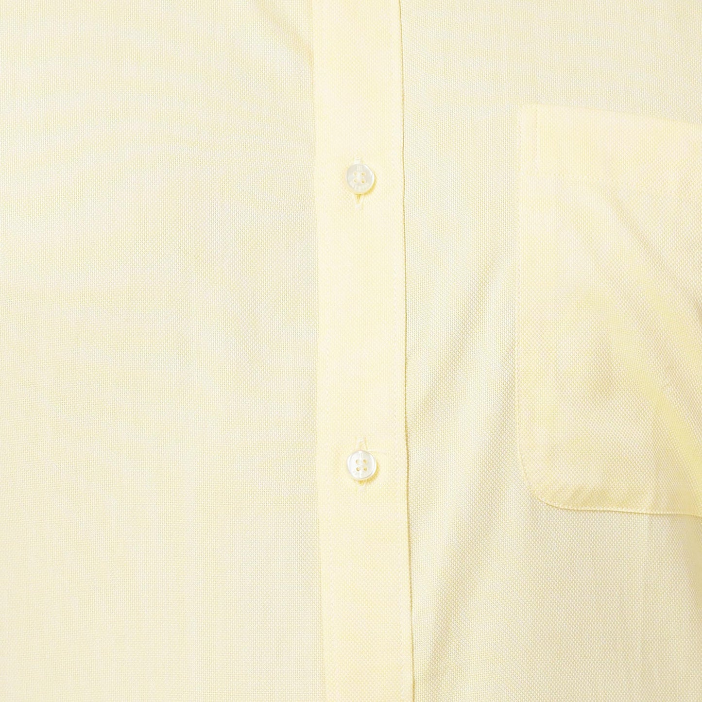 Raymond Men's Slim Fit Pure Cotton Structure Pattern Semi Cutaway Collar Full Sleeve Formal Shirt (Size: 42)-RMSX12952-Y3 Medium Yellow