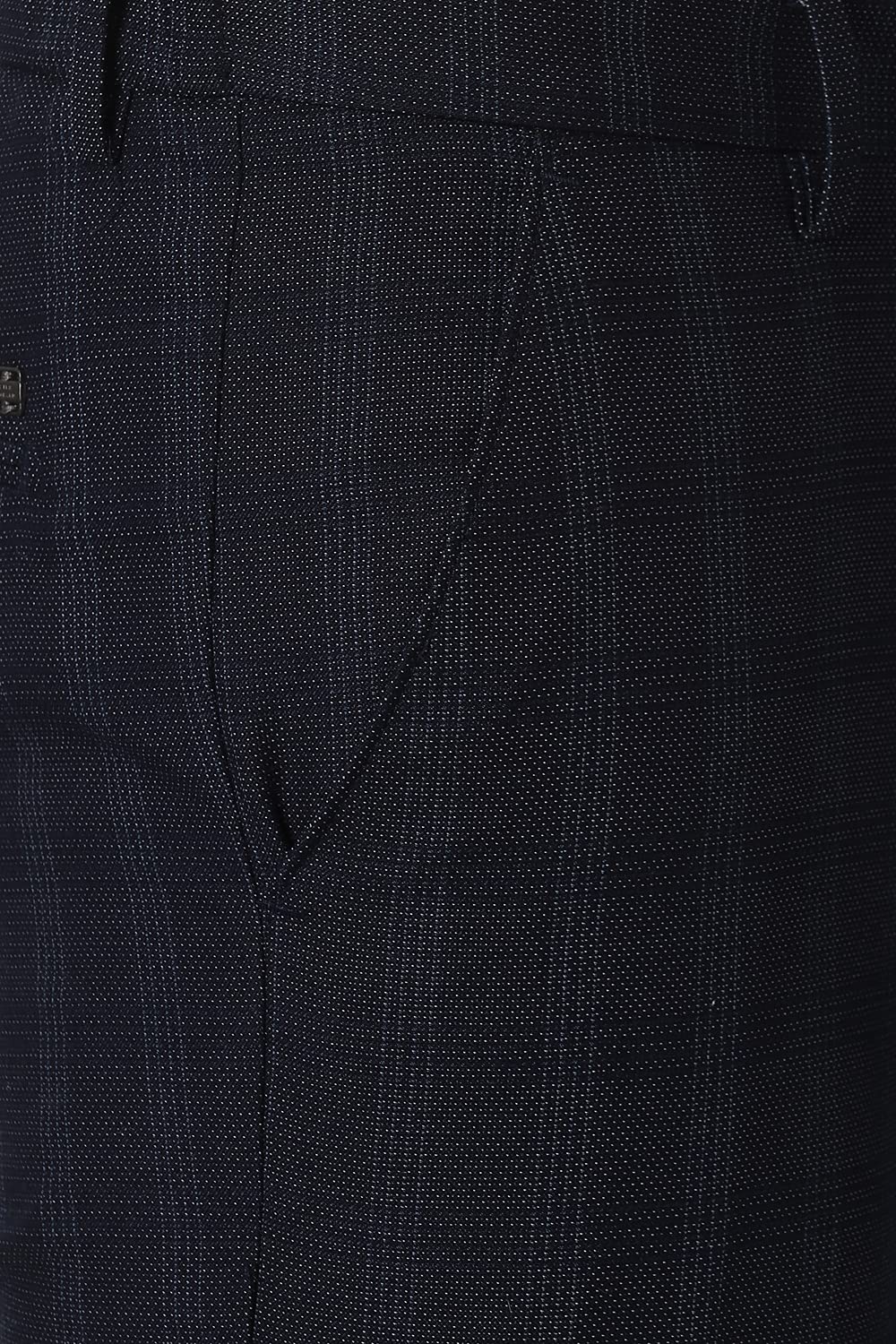 Peter England Men's Slim Fit (PESRMSLFS99725_Navy_38)