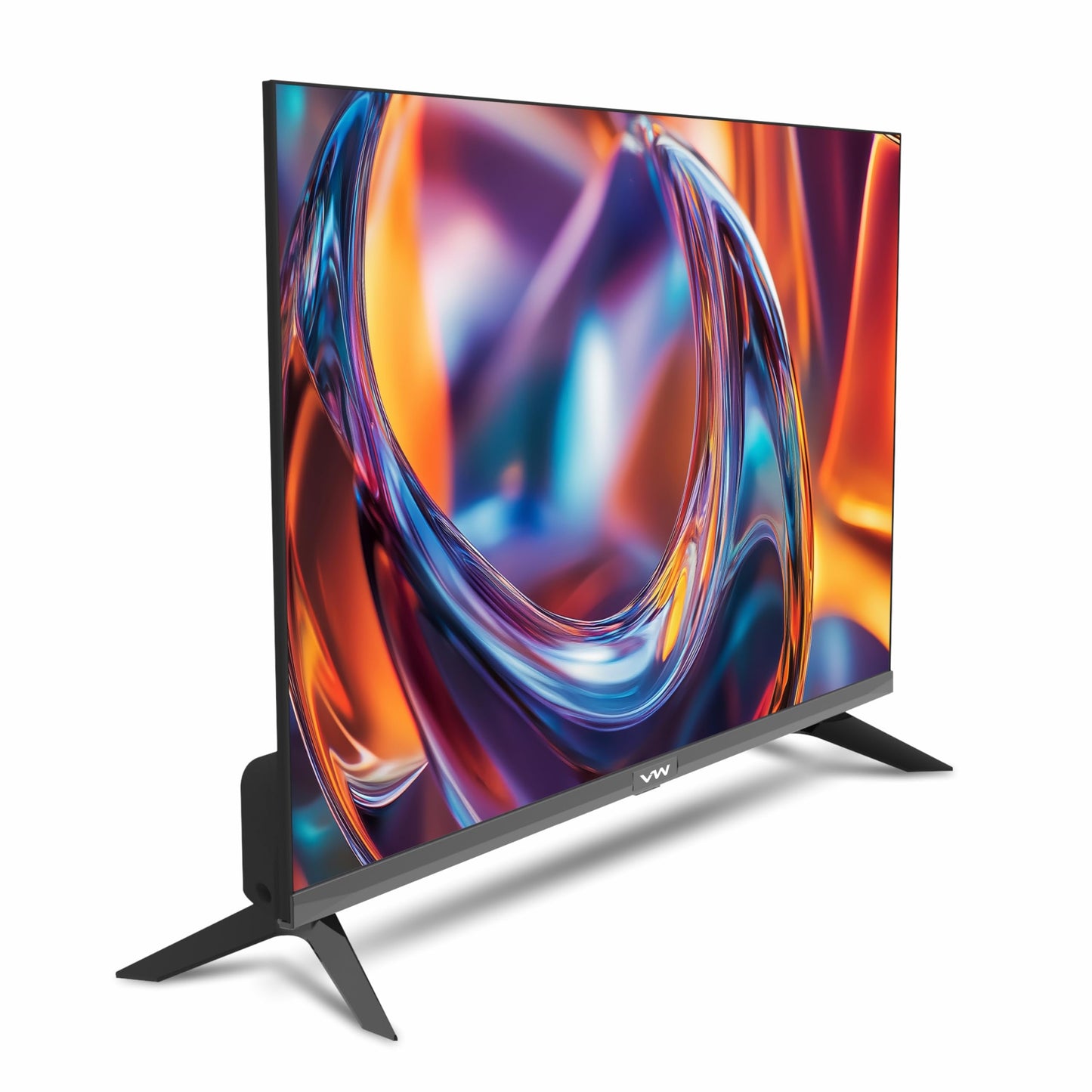 VW 80 cm (32 inches) Frameless Series HD Ready Android Smart LED TV VW32S (Black)