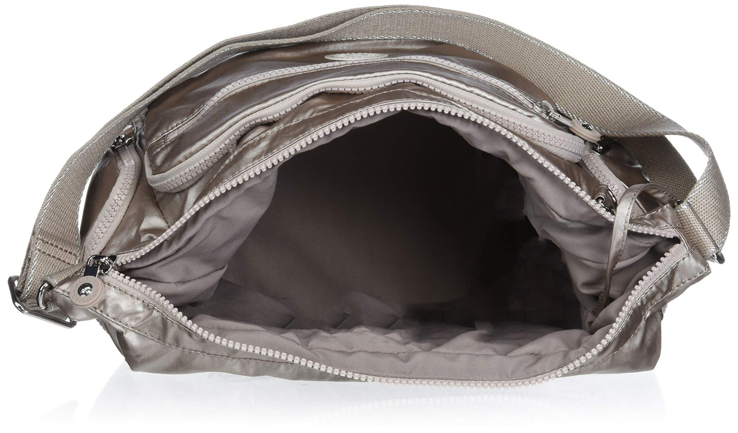 Kipling Women's Gabbie Crossbody Bag, Metallic Glow, One Size
