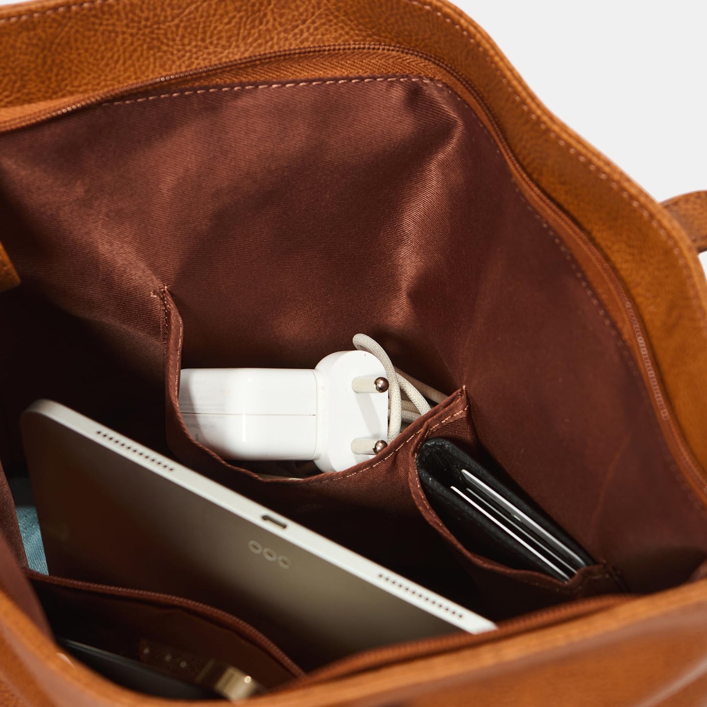 Chumbak Office Tote Bag for Women | Stylish Shoulder Bags for College | Professional Canvas Tote Bag | Laptop-Friendly College Bag