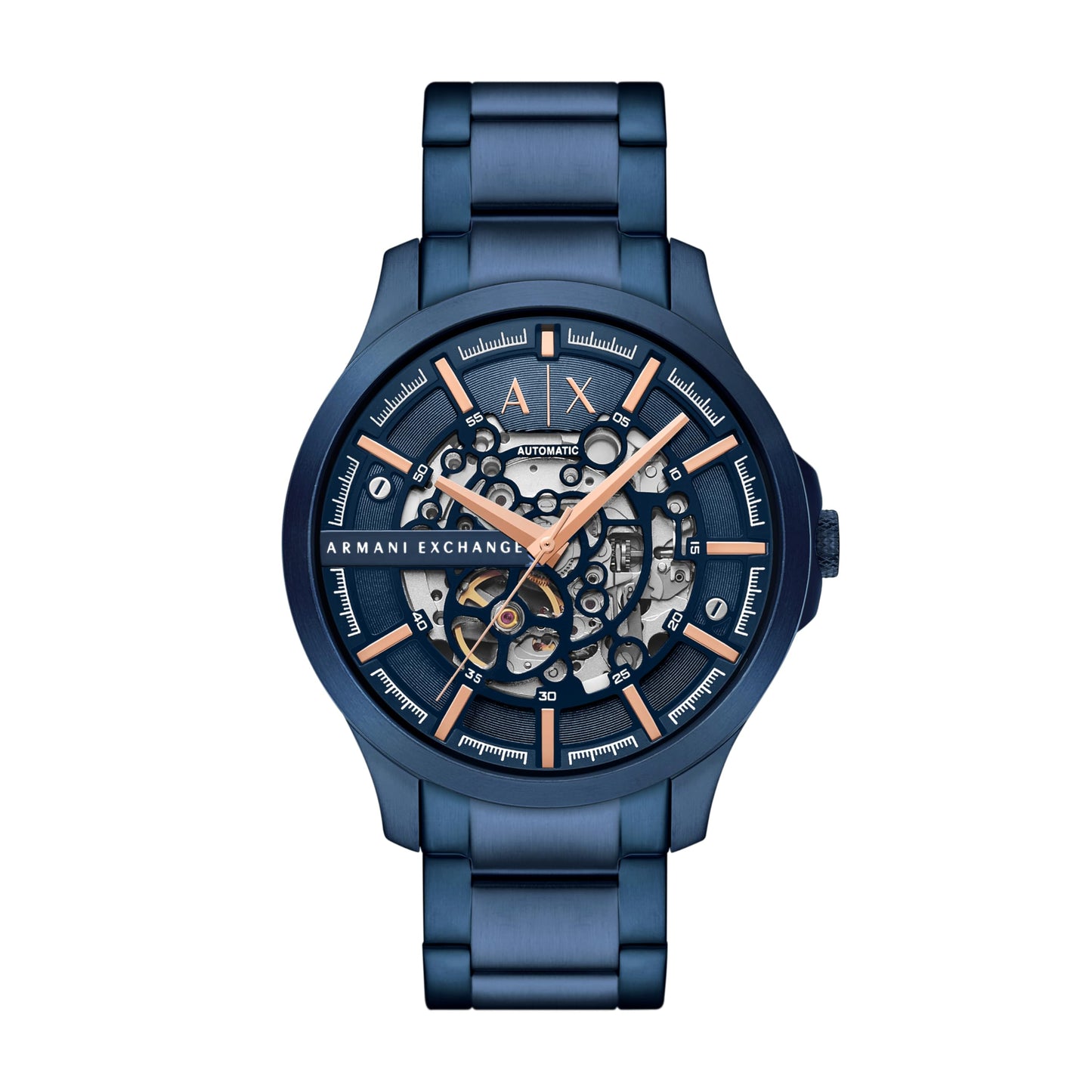 Armani Exchange Stainless Steel Analog Blue Dial Men's Watch-AX2457