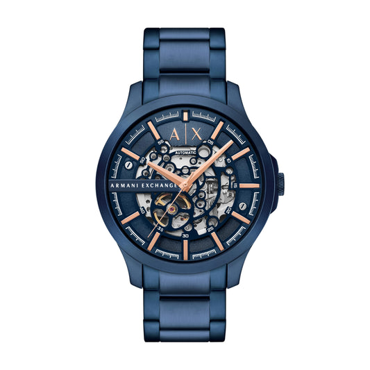 Armani Exchange Stainless Steel Analog Blue Dial Men's Watch-AX2457
