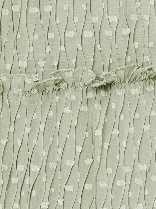 Max URB_N Women Textured Tiered Dress