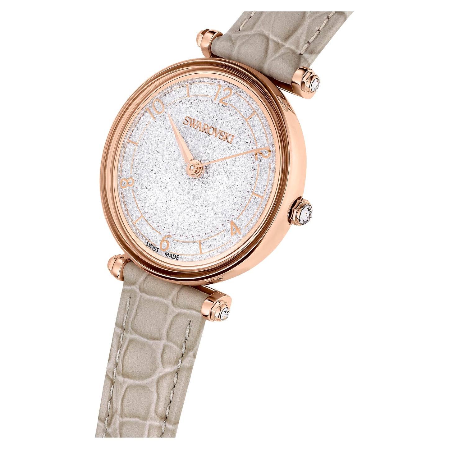 Swarovski Analog Beige Dial Women's Watch-5656899