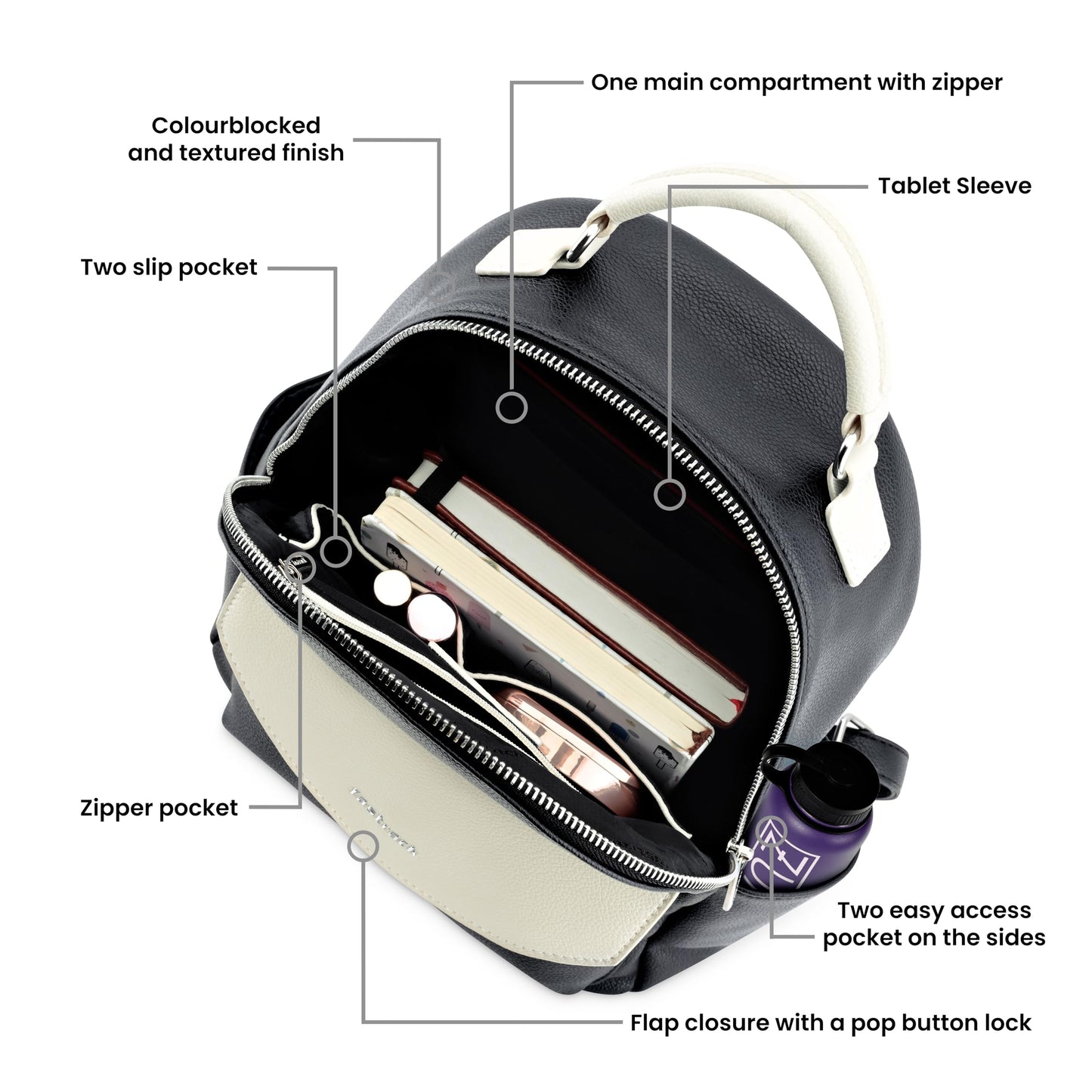 Fastrack Women's Western (Black)