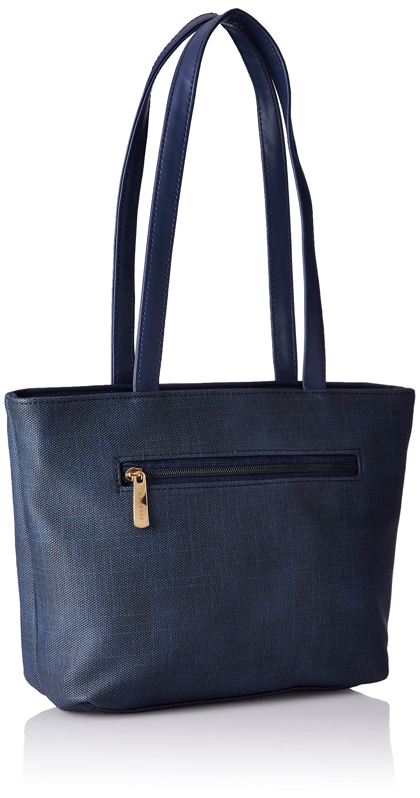 Caprese womens MILAN T Medium NAVY Tote Bag