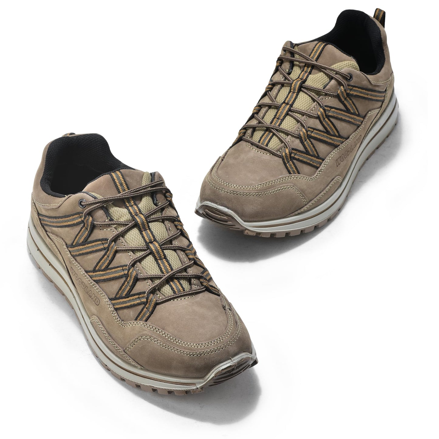 Woodland Men's Dubai Khaki Nubuk DSLMLD Casual Shoes-9 UK (43EURO) (GC 6055123)