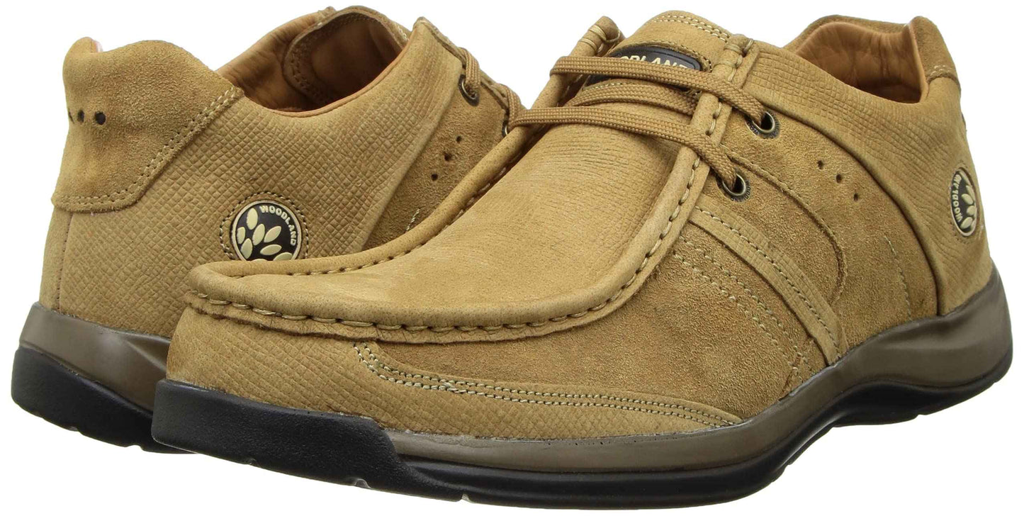 Woodland Mens OGC 2838118 Camel Casual Shoe - 8 UK (42 EU)(OGC 2838118)