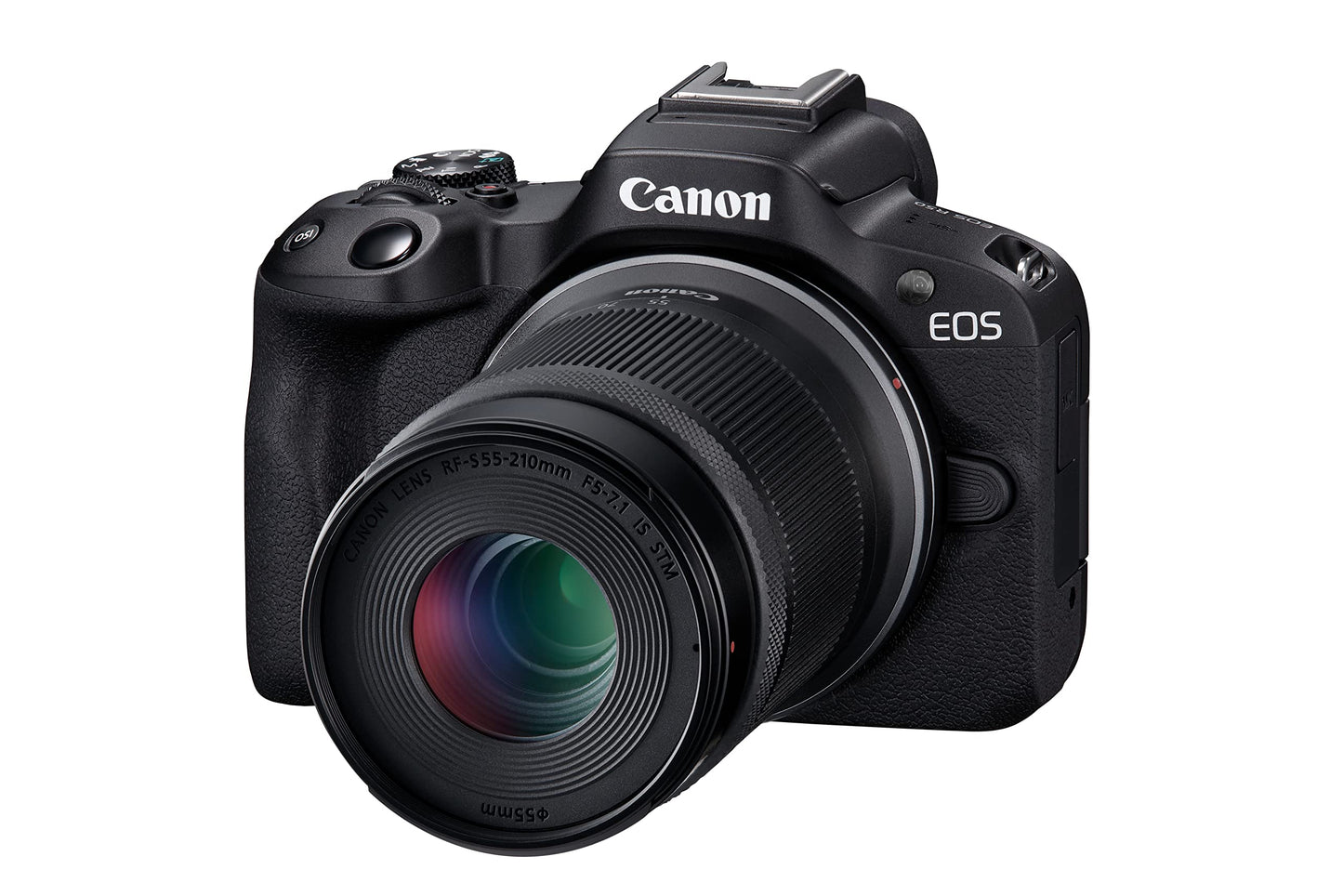 Canon EOS R50 RF-S18-45mm f/4.5-6.3 is STM Mirrorless Camera (Black)- 4K Video Vlogging with 24.2 MP