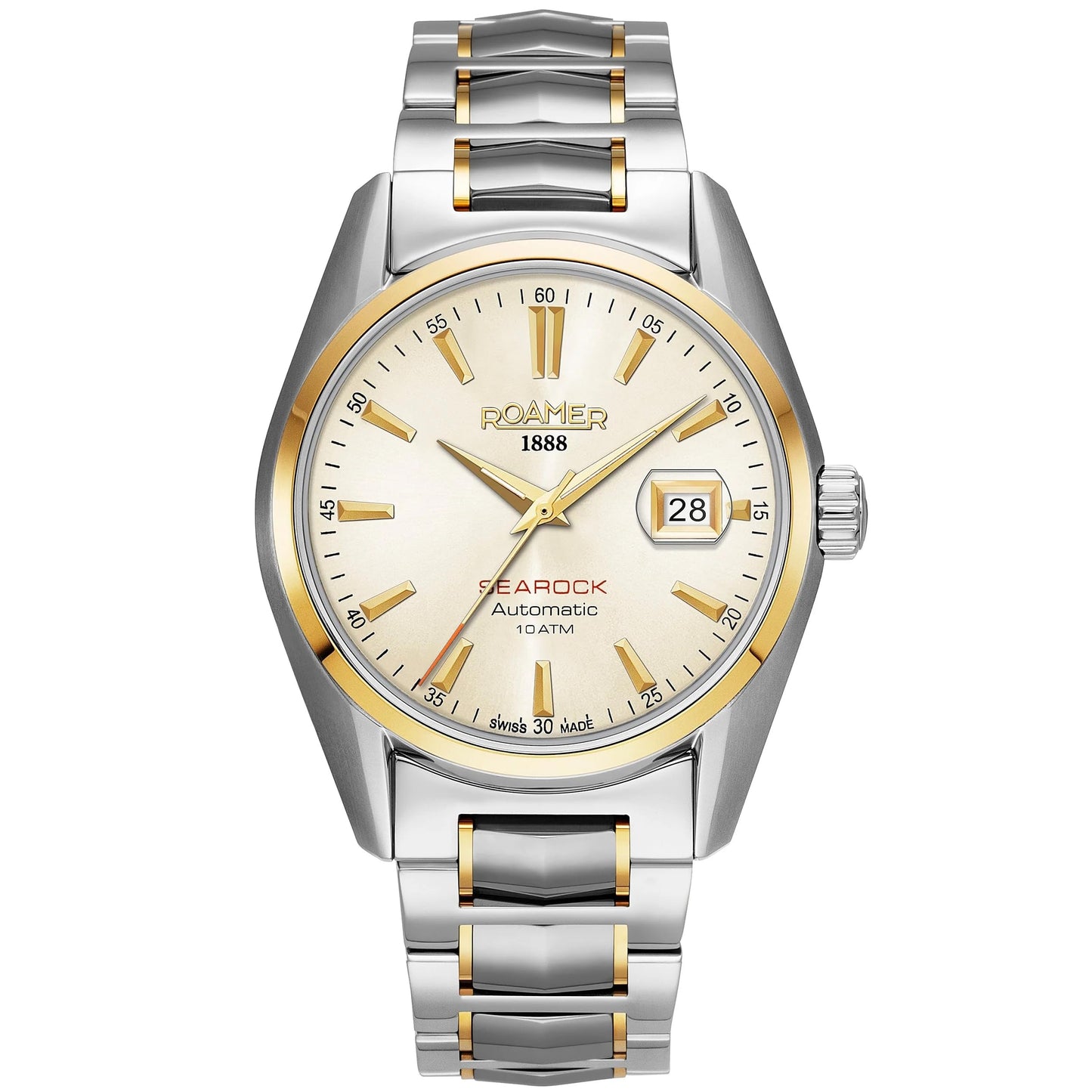 Roamer Analog Gold Dial Men's Watch-210665 49 25 20