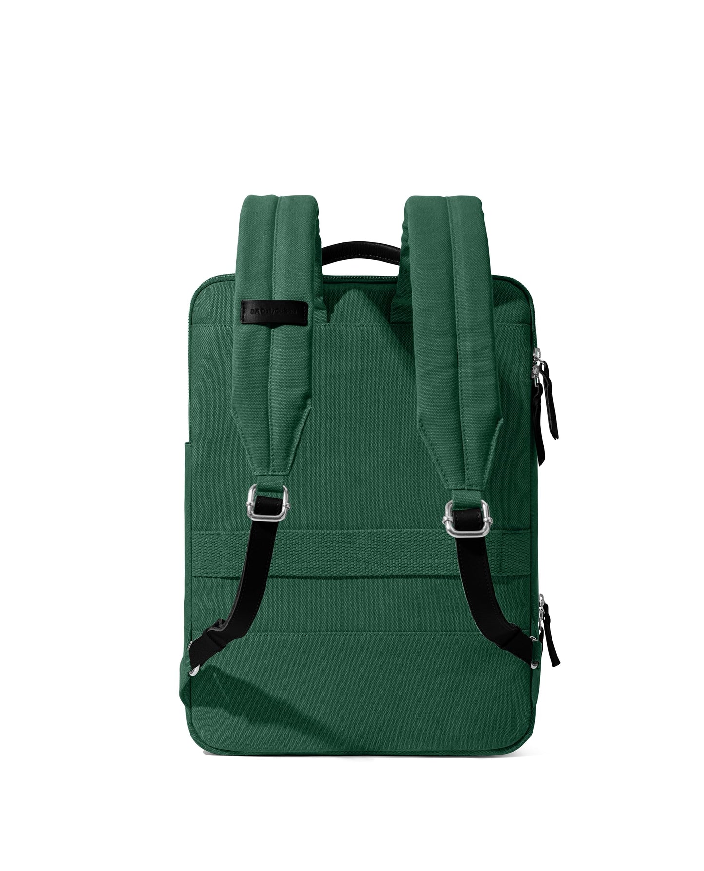 DailyObjects 9 to 9 Everyday Casual Laptop Backpack Compatible with upto 15" Laptop | Unisex Shoulder Travel Bag | Durable Canvas Material | Zippered Compartment with Slip Pockets | Trolley Sleeve