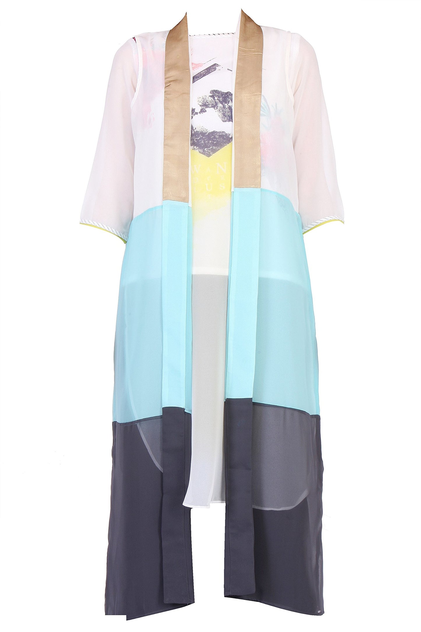 W for Woman Women's Cape Gilet (16AU32520-65110_White_12)