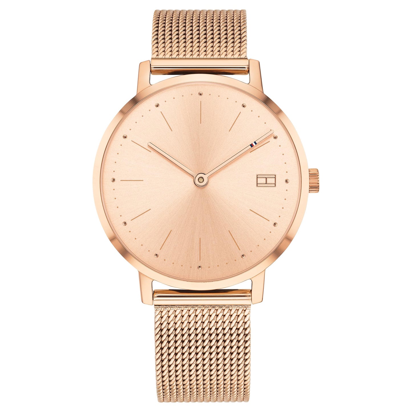 Tommy Hilfiger Analog Rose Gold Dial Stainless Steel Strap Watch for Women