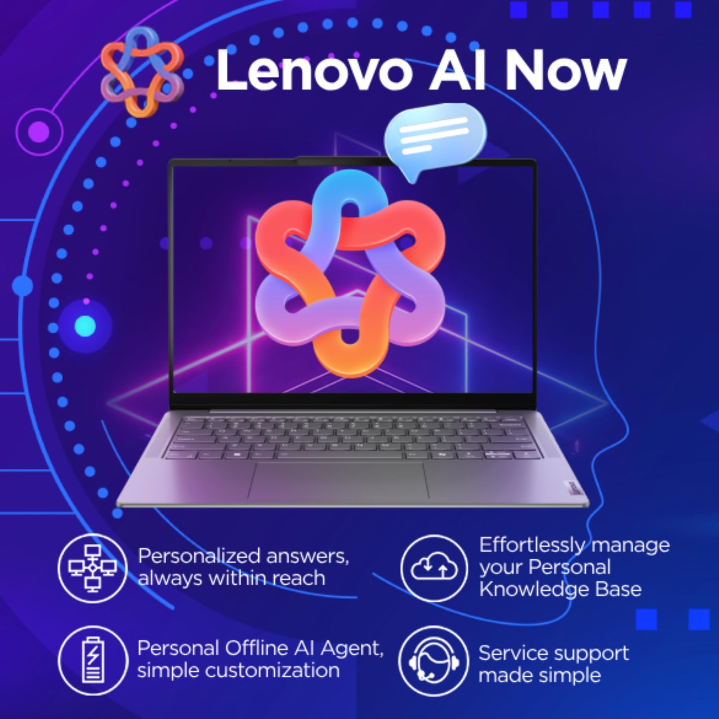 Lenovo Yoga Slim 7 Aura Edition Intel Core Ultra 7 258V,Copilot+ AI PC(32GB RAM/1TB SSD/14(35.5cm)/WUXGA OLED AI Now/47 Tops/Windows 11/Office Home 2024/1Yr ADP/Grey/1.19Kg), 83JX001MIN AI Laptop