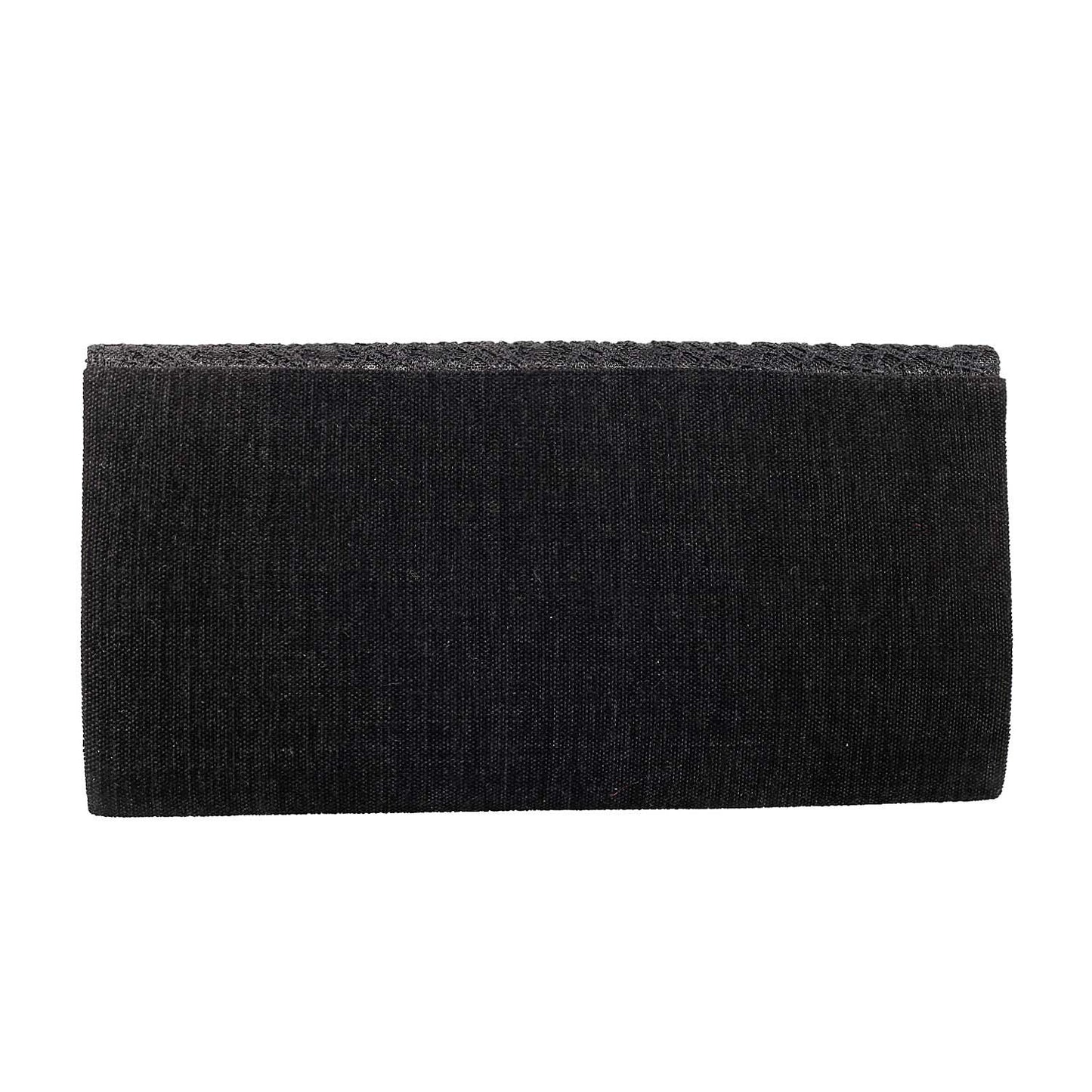 Metro Womens Synthetic Black Clutch (One Size)