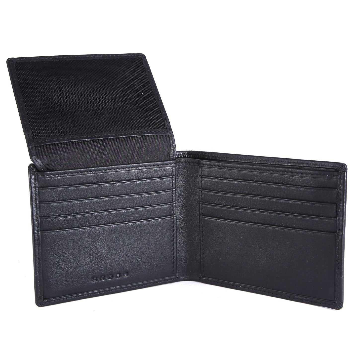 Cross Black Men's Wallet Stylish Genuine Leather Wallets for Men Latest Gents Purse with Card Holder Compartment (AC948799_3-1)
