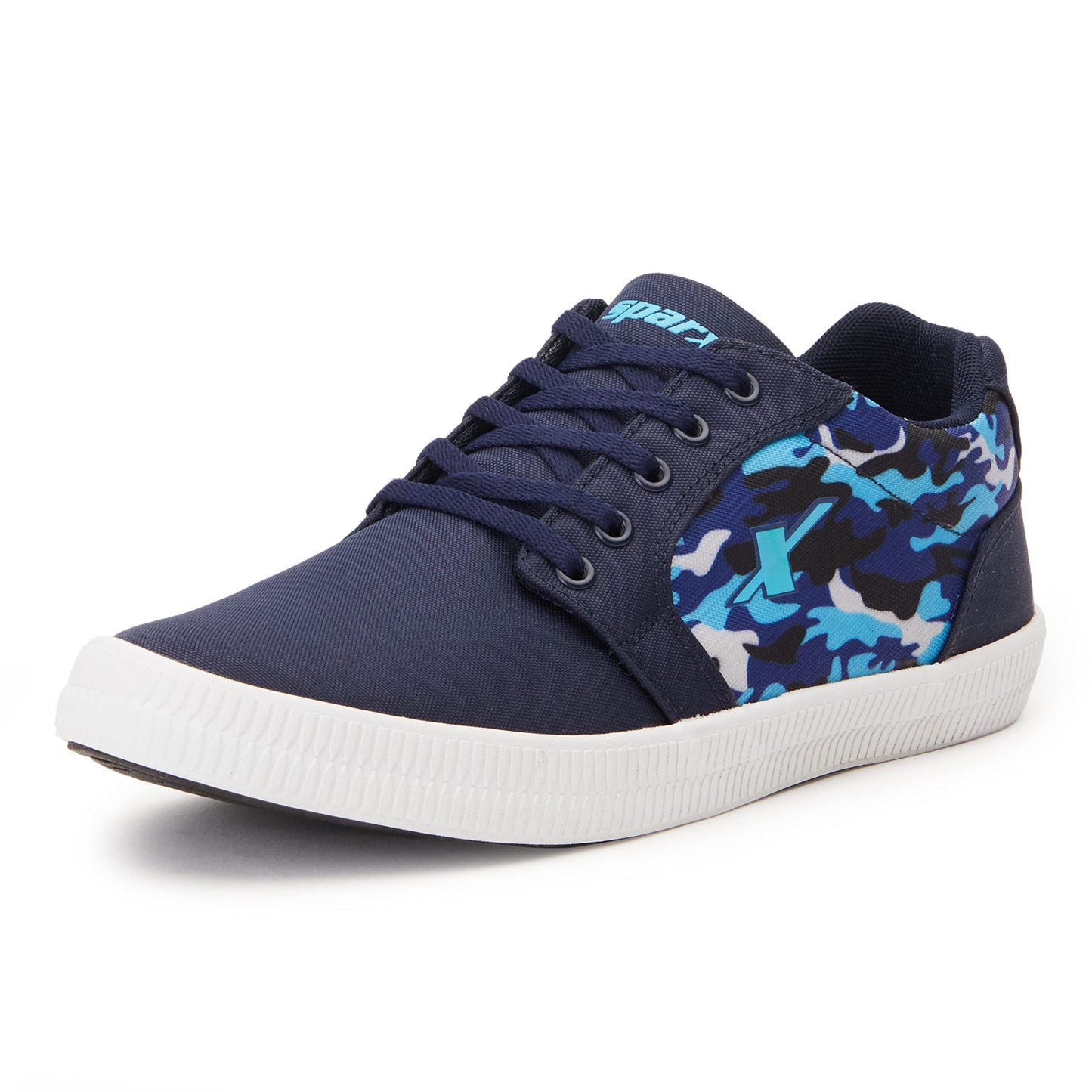 Sparx mens Sneaker (Navy Blue Camouflage_7 UK_SM-725)