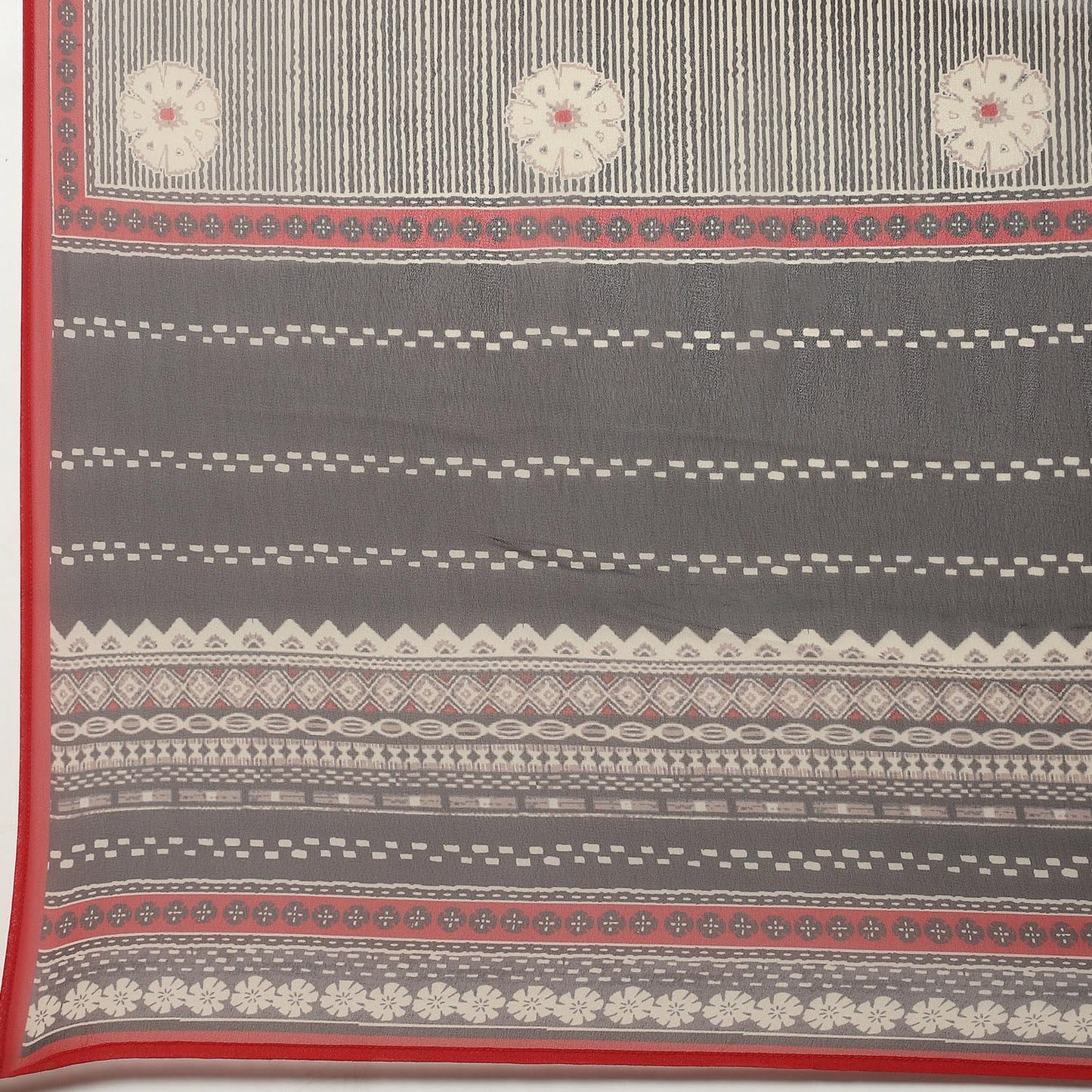 BIBA Women's Beige Cotton Anarkali Suit Set (SKD9727SS24BEG