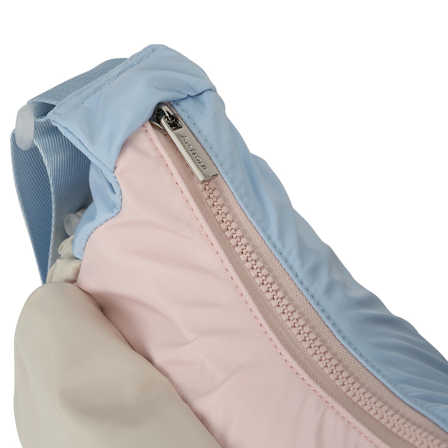 Fastrack Lightweight Nylon Sling Bag for Men and Women | Everyday Crossbody with Adjustable Strap, Zippered Compartments and Quick-Access Pocket | Minimal Urban Sling for City Commutes and Travel