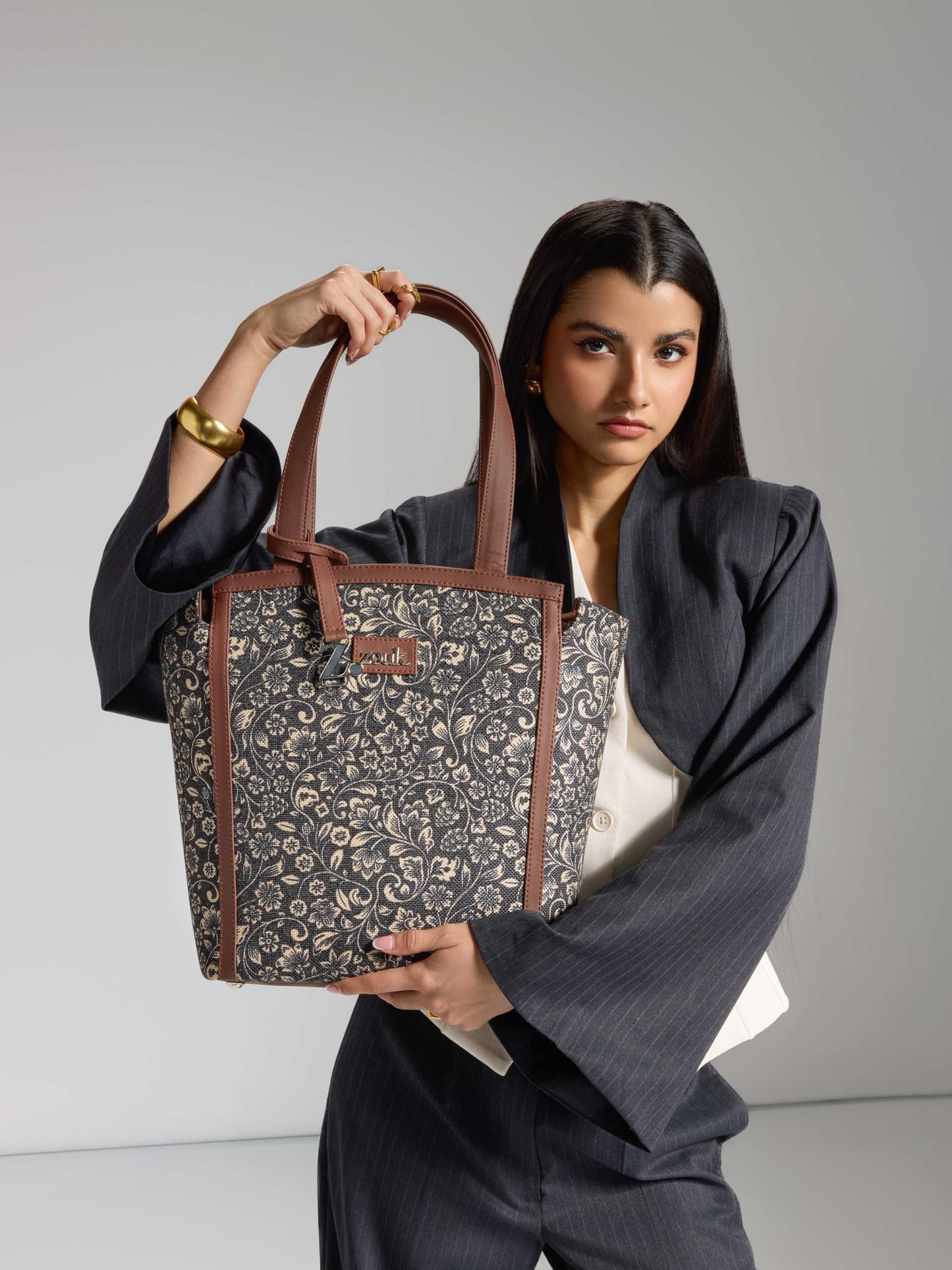 ZOUK Adira Tote Bag - FloMotif | Stylish & Spacious Handbag for Women