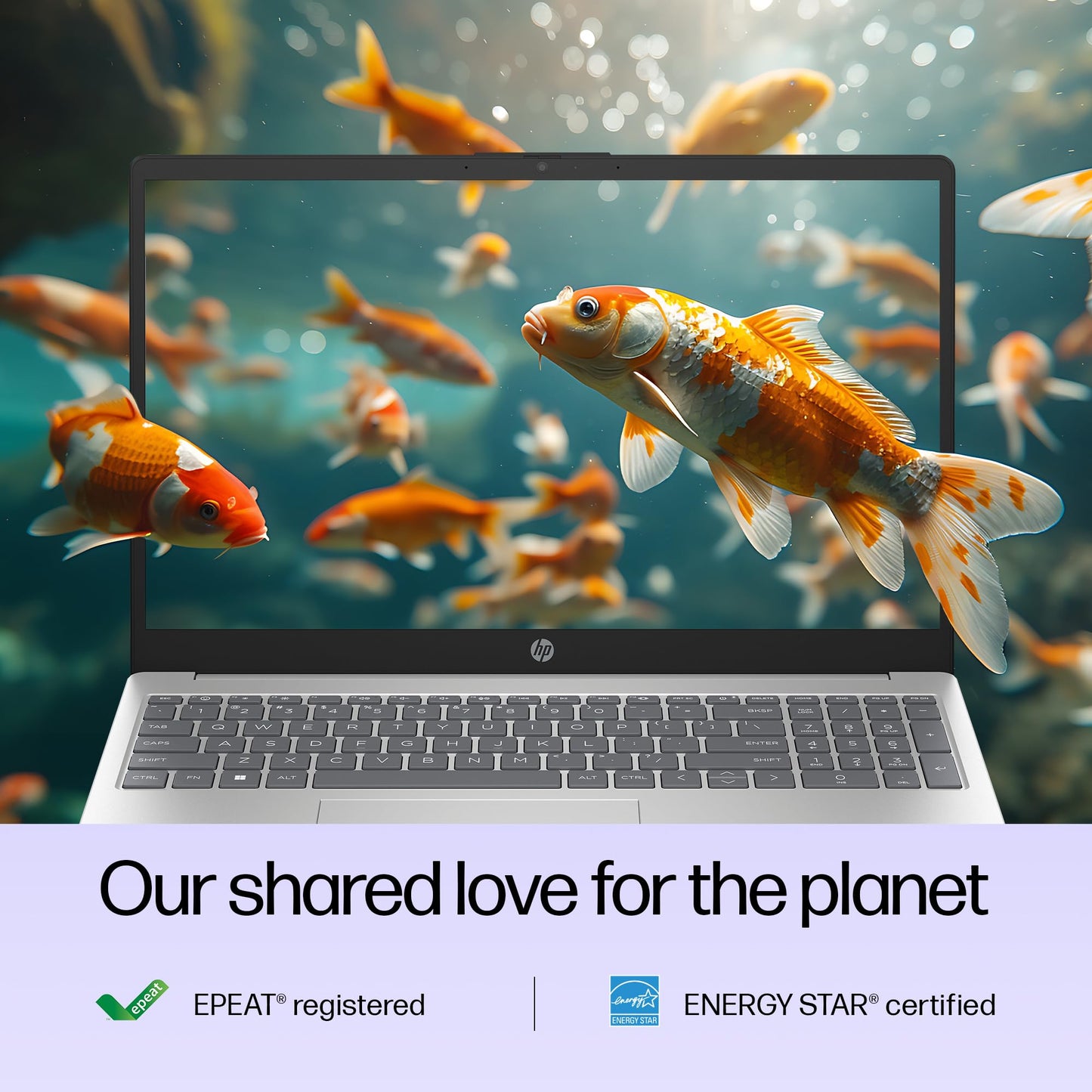 HP New 15 Laptop, Intel Ci3-12th Gen-1215U, 8GB DDR4 Ram, 512 GB M.2 NVMe SSD, Windows 11 + MS Office'2021, UHD Graphics, 15.6 inch(39.6 cm),FHD, Anti-Glare,1.59 kg, Natural Silver,15-fd0061TU