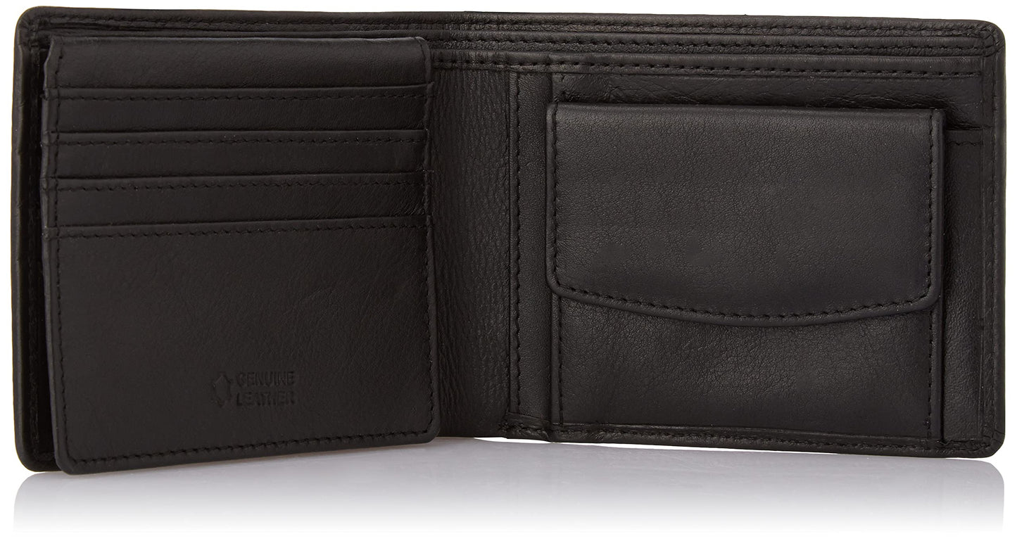 Calfnero Black Men's Wallet (MC-002-Black)