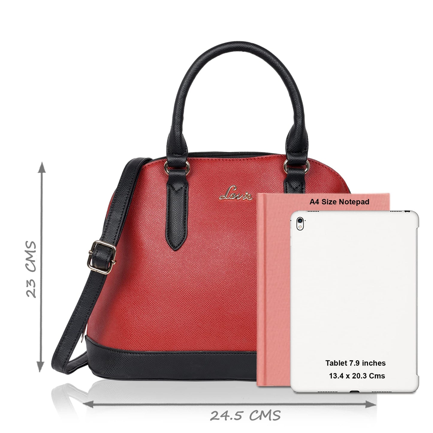 Lavie Hilite Chefa Women's Medium Satchel Bag | Ladies Purse Handbag