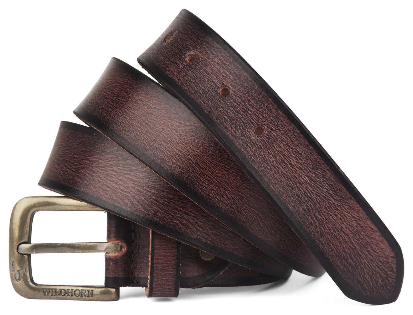 WildHorn Rakhi Gift Hamper for Brother - .Classic Men's Leather Wallet, and Rakhi Combo Gift Set for Brother, Brown, One Size (RAKHIGIFT001)