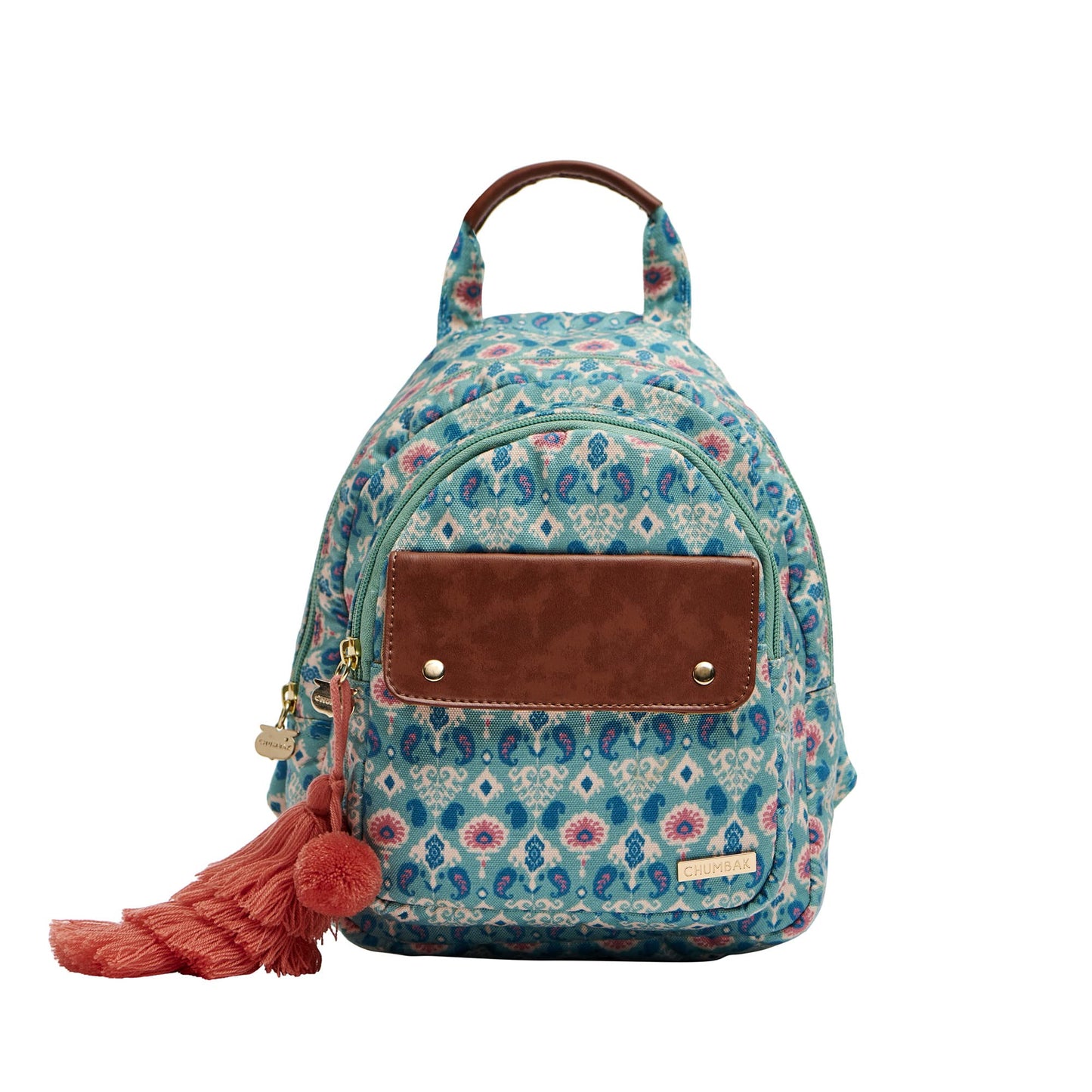 Chumbak Backpack for Women | Stylish Canvas Laptop Bag | Office Bag, College Essentials, and Travel Backpack for Girls