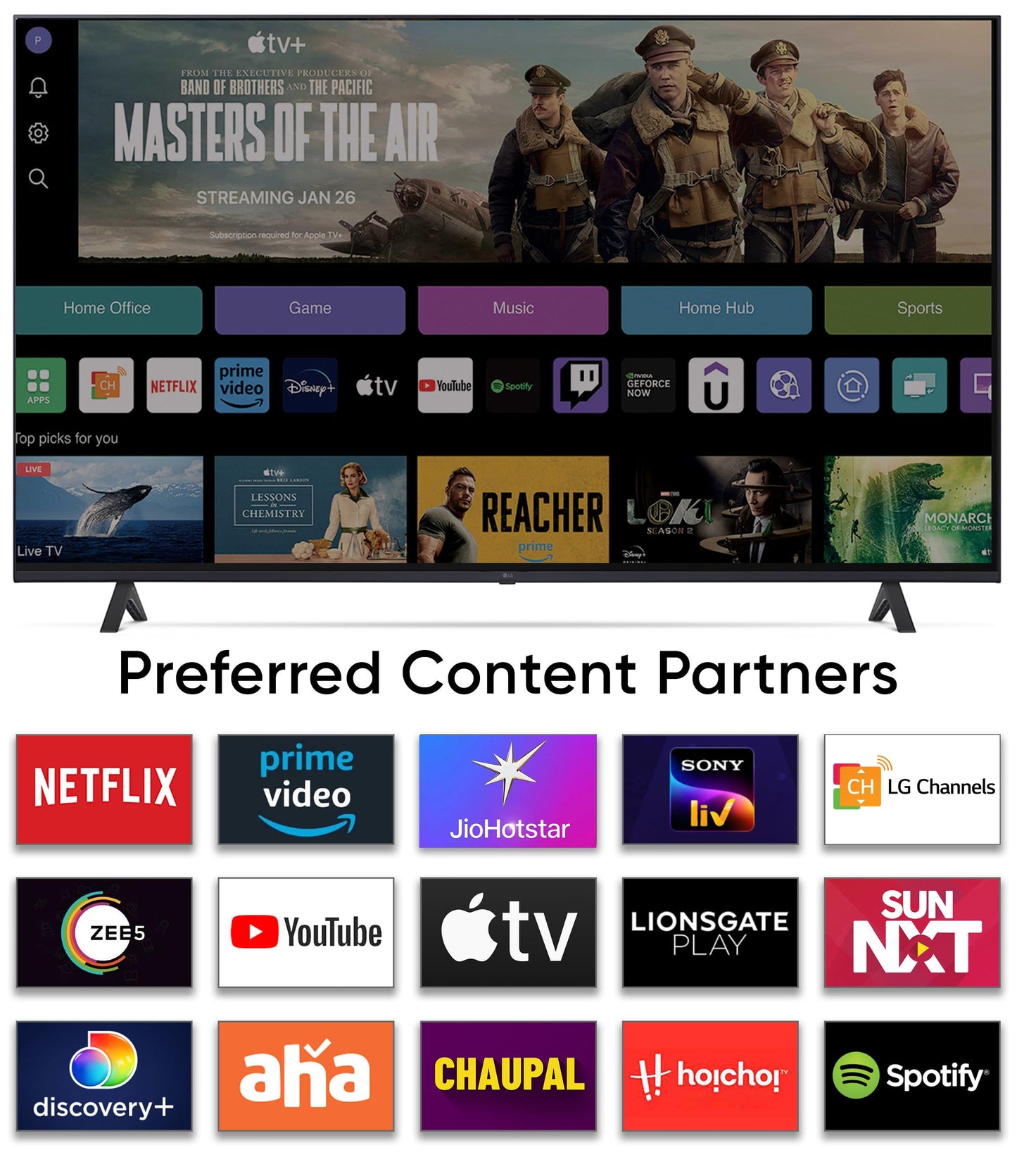 LG 139 cm (55 inches) QNED-75 Year 2024 Edition 4K Ultra HD (3840x2160) Smart WebOS QNED TV 55QNED75SRA (Black)