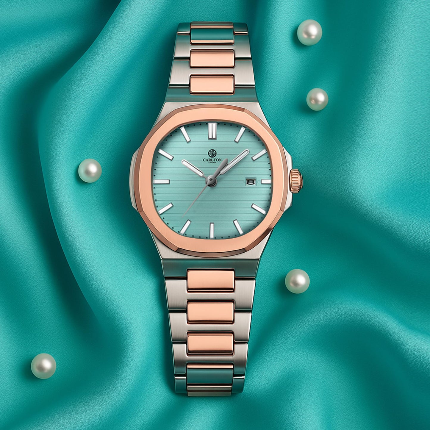 Carlton London Women Grace Analog Blue dial Quartz Watch-CLDPP-003