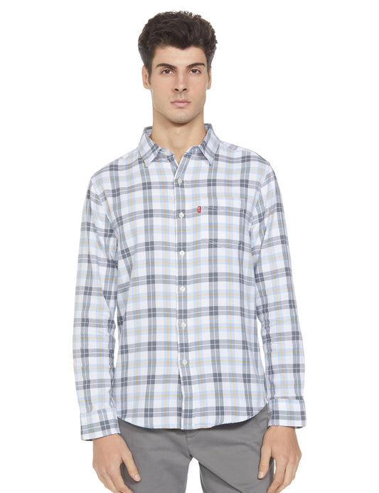 Levi's Men's Slim Fit Shirt (32907-0551_Multi