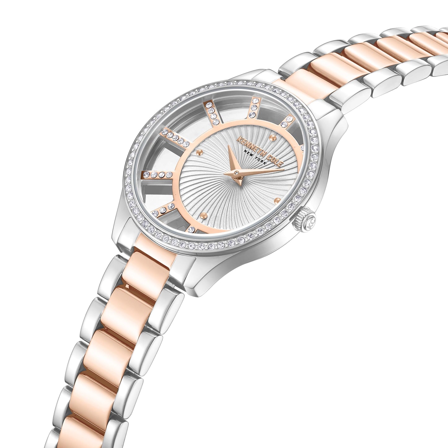 Kenneth Cole Analog Silver Dial Women's Watch-KCWLG0061604LD