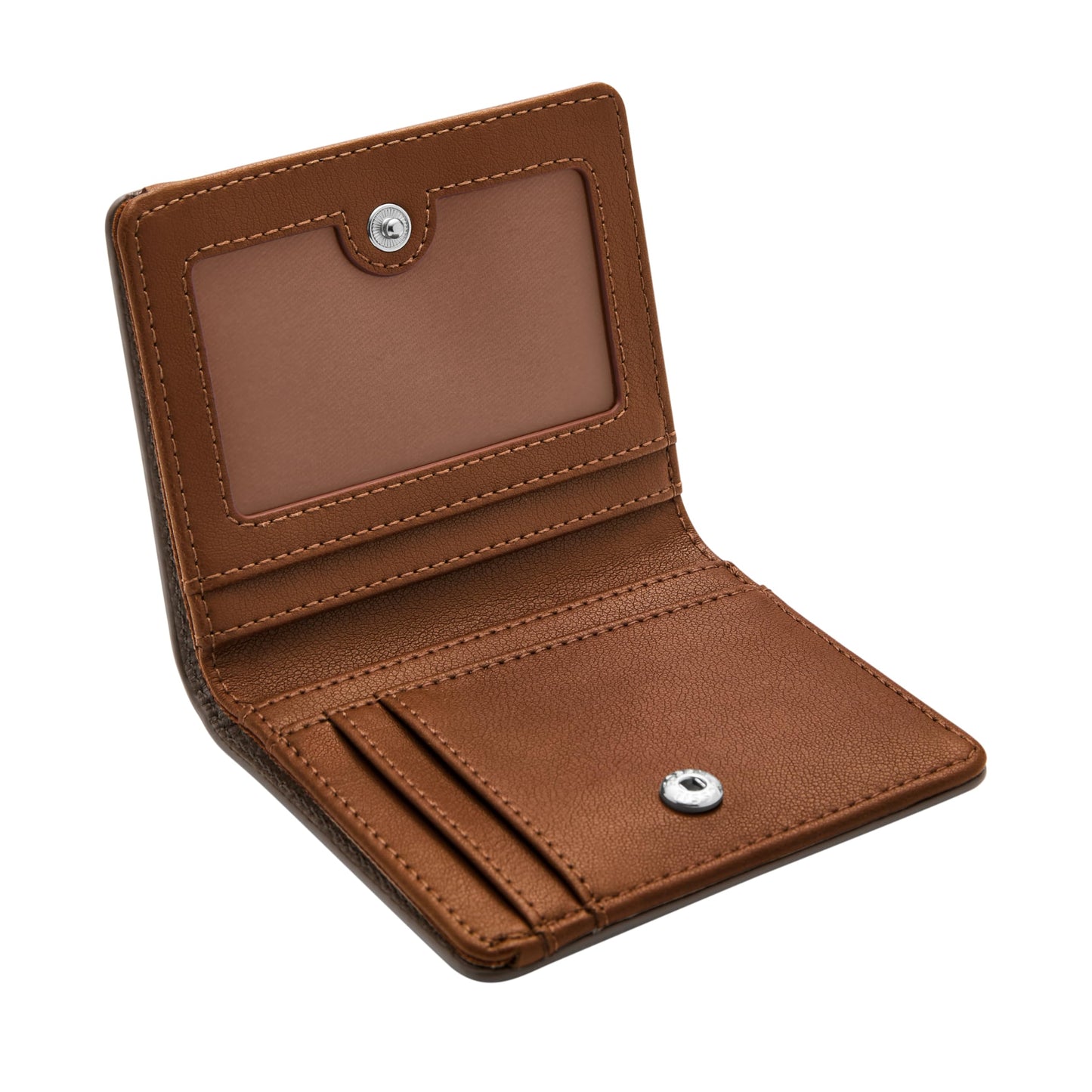 Fossil Leather Women Logan Gray Wallet SL7829793