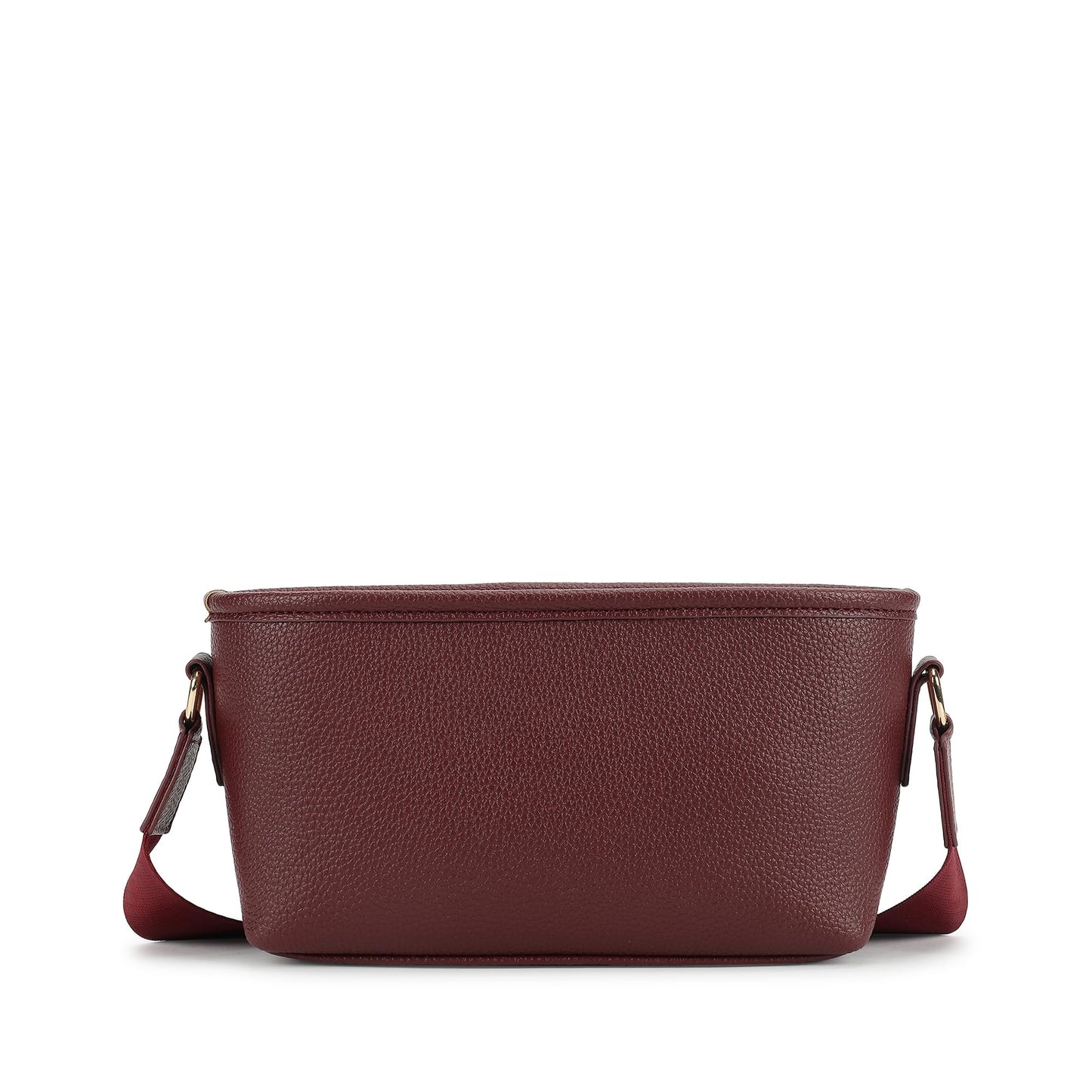 Fastrack Main Character Sling Bag for Women | Compact Crossbody with Magnetic Closure Flap, Adjustable Strap & Internal Zipper Pocket | Trendy Everyday Sling Bag