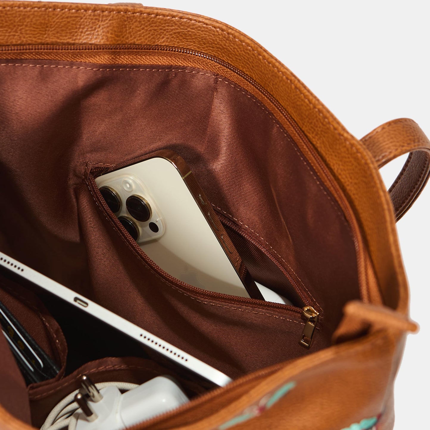 Chumbak Office Tote Bag for Women | Stylish Shoulder Bags for College | Professional Canvas Tote Bag | Laptop-Friendly College Bag