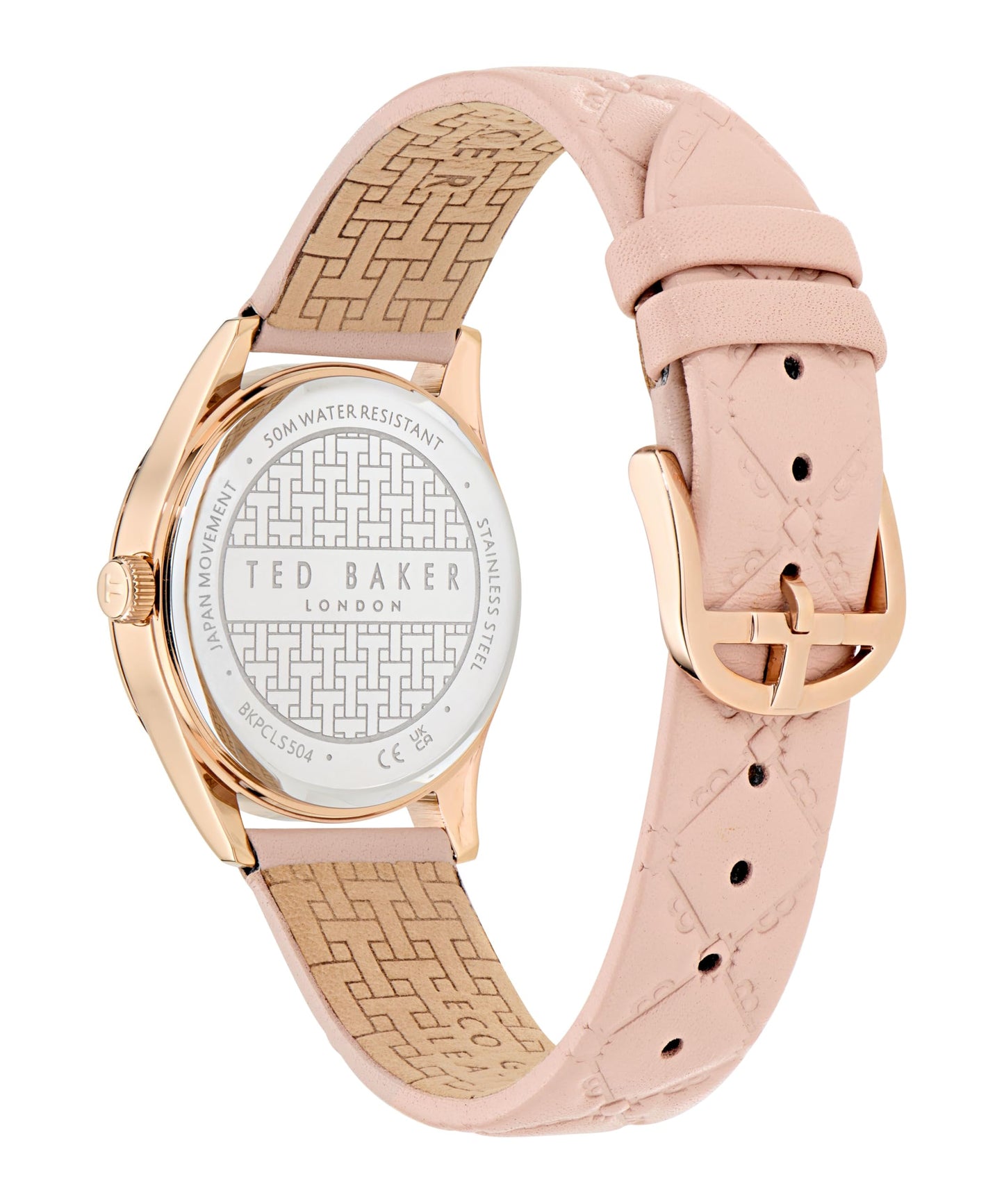 Ted Baker Analogue Pink Dial Women's Watch-BKPCLS5049I