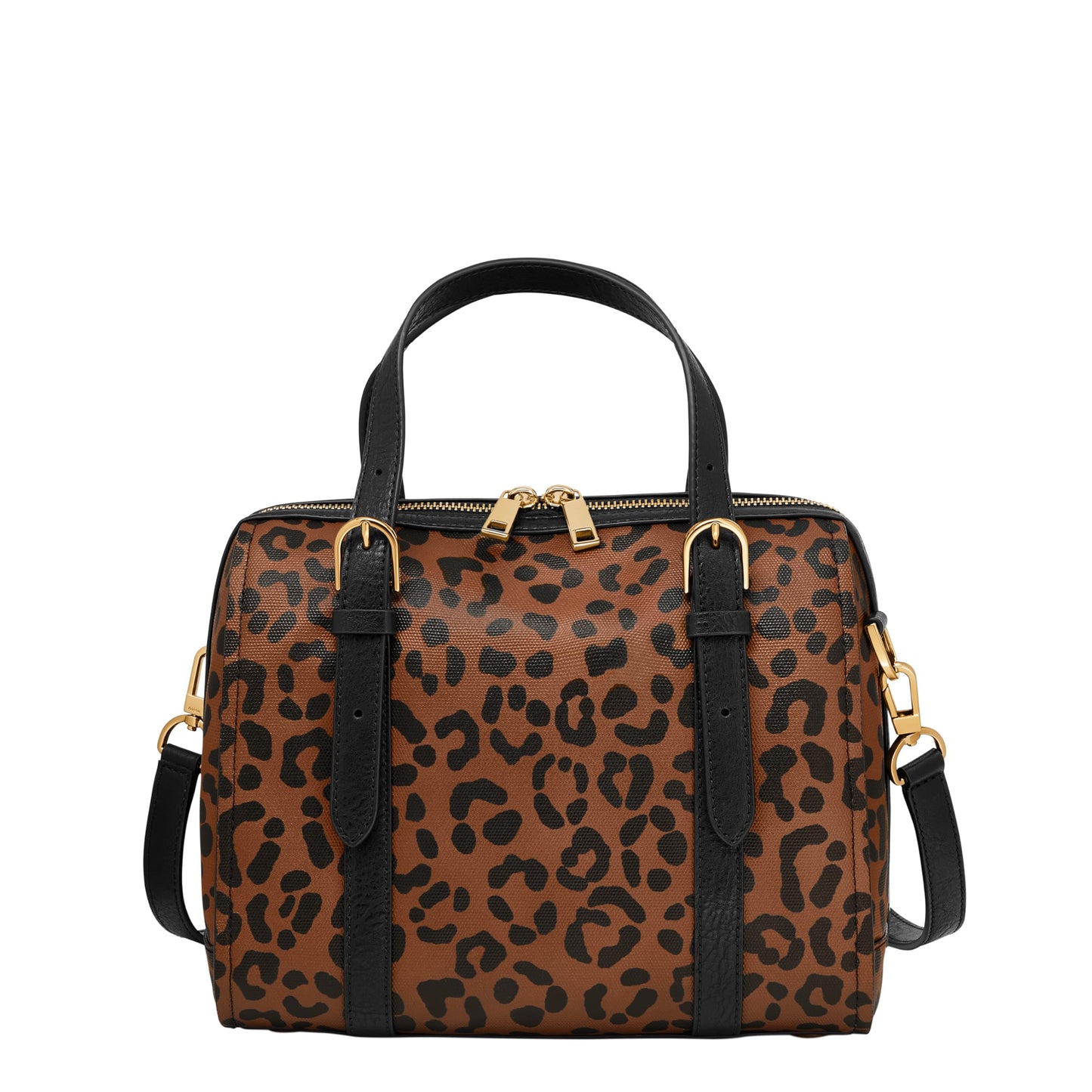 Fossil Women's Carlie Brown Satchel Bag ZB11087234