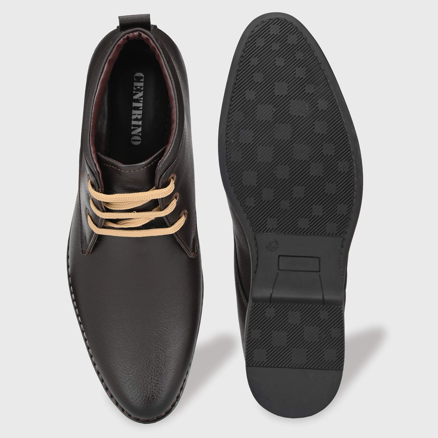 Centrino Men's Formal Shoes Tan